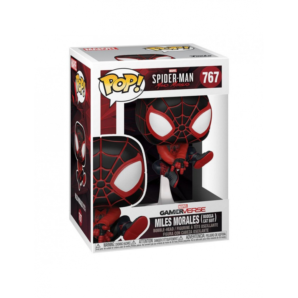 FUNKO Pop Marvel's Spider-Man Miles Morales (Bodega Cat Suit) 767